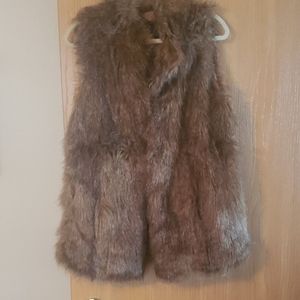 Rachel Zoe Faux Fur Vest